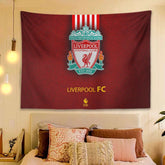 2025 New Liverpool Football Club Wall Decor Hanging Tapestry Home Bedroom Living Room Decoration Wall Decor