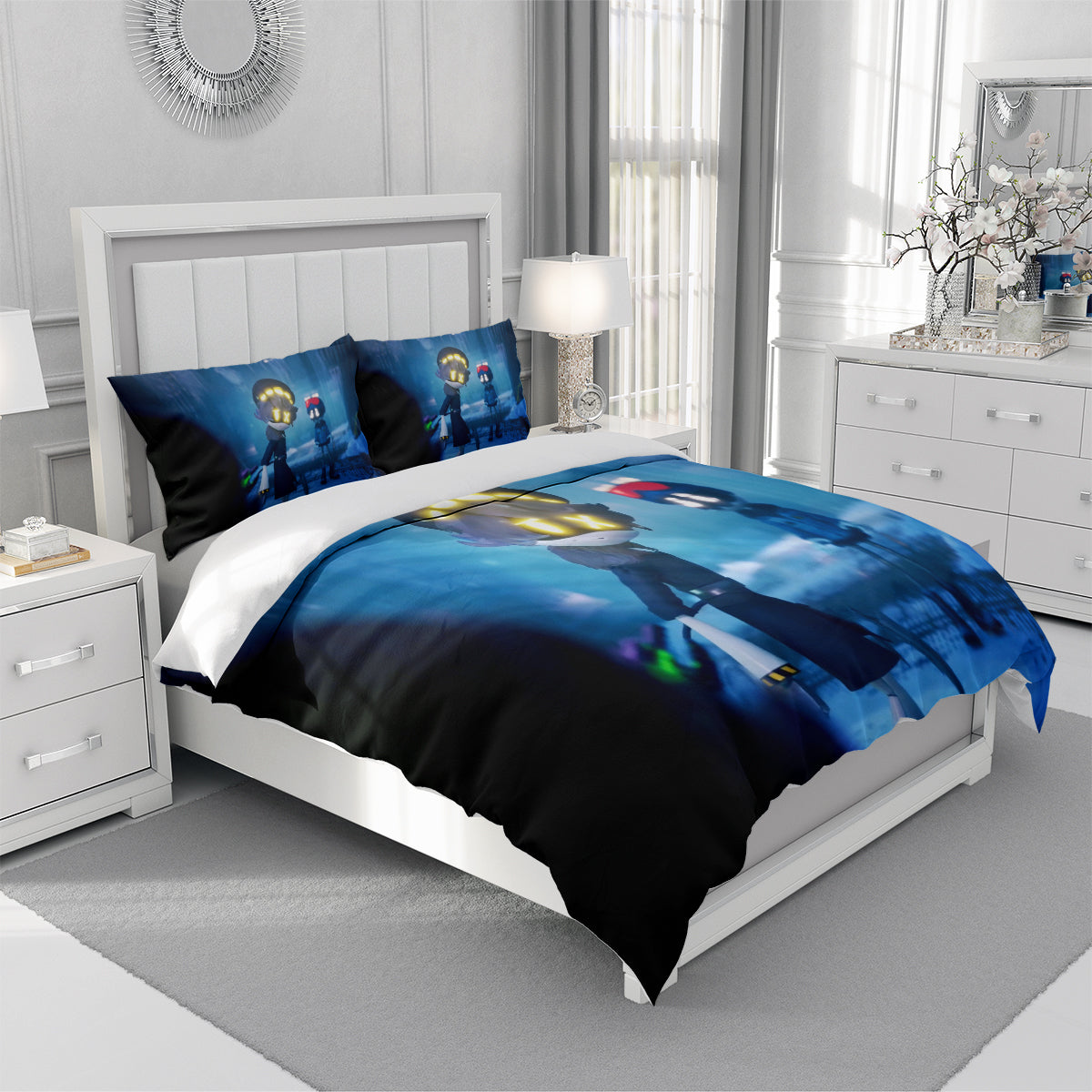 3D Customized Stitch Bedding Set Duvet Cover Pillowcase Without Comforter