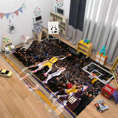 Lakers LeBron Raymone James Carpet Living Room Bedroom Mats Kitchen Bathroom Rugs