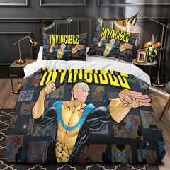 2025 NEW Invincible Superhero Bedding Set Quilt Duvet Covers Bedding Sets