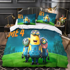 2026 NEW Despicable Me 4 Bedding Set Quilt Duvet Covers Bedding Sets
