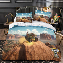 2025 NEW Monster Jam Steel Titans Truck Bedding Set Quilt Duvet Covers Bedding Sets