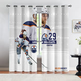 Leon Draisaitl Blackout Curtains Drapes for Window Treatment Set