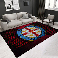 Melbourne City FC Soccer Carpet Living Room Bedroom Sofa Rug Door Mats