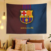 2025 New Barcelona Football Club Wall Decor Hanging Tapestry Home Bedroom Living Room Decoration Wall Decor