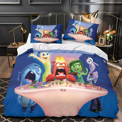 2025 NEW Pixar Inside Out 2 Bedding Set Quilt Duvet Covers Bedding Sets