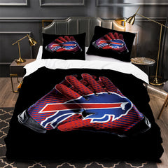 Buffalo Football League Bills Duvet Cover Quilt Cover Pillowcase Bedding Set