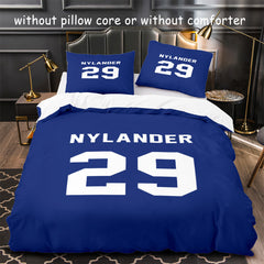William Nylander Ice Hockey Player Duvet Cover Quilt Case Pillowcases