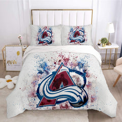 Colorado Avalanche Hockey League 3D Printed Duvet Cover Quilt Cover Pillowcase Bedding Set Bed Linen Home Decor