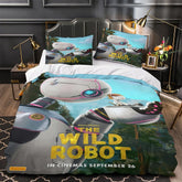 2025 NEW The Wild Robot Bedding Set Quilt Duvet Covers Bedding Sets