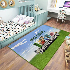 2026 New Minecraft Carpet Living Room Bedroom Mats Kitchen Bathroom Rugs
