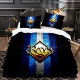 Tampa Bay Baseball Rays Duvet Cover Quilt Case Pillowcases