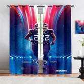 Derrick Henry Blackout Curtains Drapes for Window Treatment Set