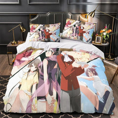 2025 NEW The World God Only Knows Bedding Set Quilt Duvet Covers Bedding Sets