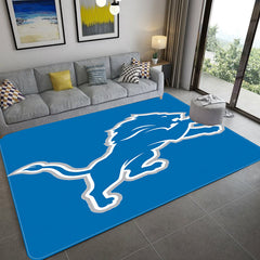 Detroit Lions Football League Carpet Living Room Bedroom Mats Kitchen Bathroom Rugs