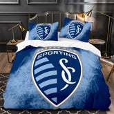 Sporting Soccer Kansas City Bedding Set Quilt Cover Without Filler