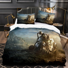 Fallout Duvet Cover Quilt Case Pillowcase Bedding Set Without Filler