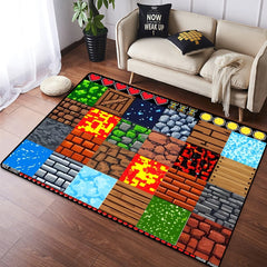 2026 New Minecraft Carpet Living Room Bedroom Mats Kitchen Bathroom Rugs