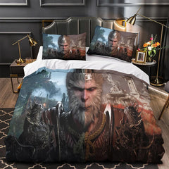 2025 NEW Black Myth Wukong Bedding Set Quilt Duvet Covers Bedding Sets