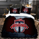 Toronto Soccer 3D Printed Duvet Cover Quilt Cover Pillowcase Bedding Set Bed Linen Home Decor