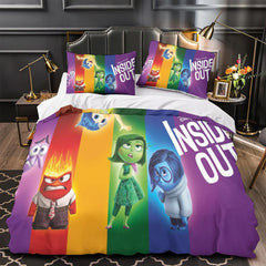 2025 NEW Pixar Inside Out 2 Bedding Set Quilt Duvet Covers Bedding Sets