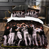 Chicago Baseball White Sox Duvet Cover Quilt Case Pillowcases