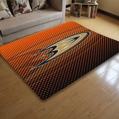 Anaheim Ducks Hockey League Carpet Living Room Bedroom Mats Kitchen Bathroom Rugs