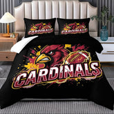 Arizona Cardinals Comforter Pillowcase Sets Blanket All Season Reversible Quilted Duvet
