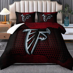 Atlanta Falcons Comforter Pillowcase Sets Blanket All Season Reversible Quilted Duvet