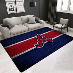 Atlanta Braves Carpet Living Room Bedroom Mats Kitchen Bathroom Rugs