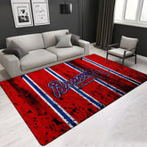 Atlanta Braves Carpet Living Room Bedroom Mats Kitchen Bathroom Rugs