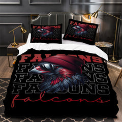 Atlanta Falcons Football Duvet Cover Quilt Case Pillowcase Bedding Set Without Filler