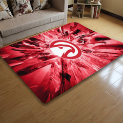 Atlanta Basketball Hawks Carpet Living Room Bedroom Mats Kitchen Bathroom Rugs