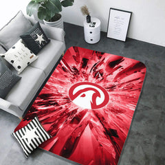 Atlanta Basketball Hawks Carpet Living Room Bedroom Mats Kitchen Bathroom Rugs