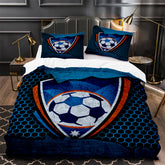 Sydney FC Soccer Duvet Cover Quilt Case Pillowcase Bedding Set Without Filler