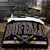 Buffalo Sabres Hockey Duvet Cover Quilt Case Pillowcase Bedding Set Without Filler