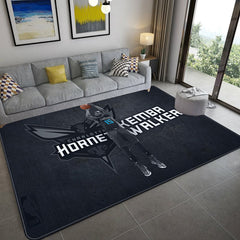 Charlotte Hornets Carpet Living Room Bedroom Mats Kitchen Bathroom Rugs
