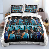 Charlotte Hornets Bedding Set Quilt Cover Without Filler