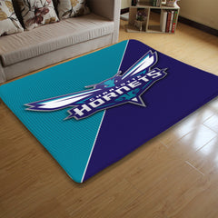 Charlotte Basketball Hornets Carpet Living Room Bedroom Mats Kitchen Bathroom Rugs