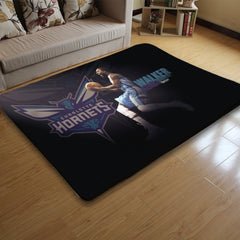 Charlotte Basketball Hornets Carpet Living Room Bedroom Mats Kitchen Bathroom Rugs