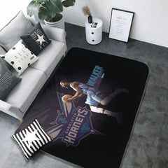 Charlotte Basketball Hornets Carpet Living Room Bedroom Mats Kitchen Bathroom Rugs