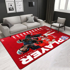 Cincinnati Reds Carpet Living Room Bedroom Mats Kitchen Bathroom Rugs