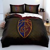 Cleveland Cavaliers Bedding Set Quilt Cover Without Filler