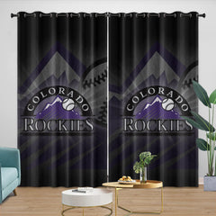 Colorado Rockies Blackout Curtain for Living Room Bedroom Window Treatment