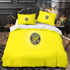 Columbus Crew SC Duvet Cover Quilt Case Pillowcase Bedding Set Without Filler