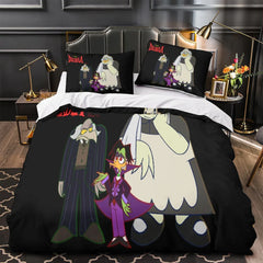 Count Duckula Duvet Cover Quilt Case Pillowcase Bedding Set Without Filler