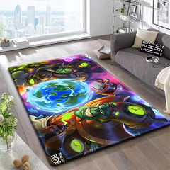 Crash Bandicoot Carpet Living Room Bedroom Mats Kitchen Bathroom Rugs