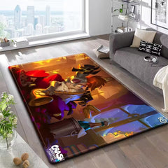 Crash Bandicoot Carpet Living Room Bedroom Mats Kitchen Bathroom Rugs