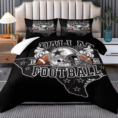 Dallas Cowboy Comforter Pillowcase Sets Blanket All Season Reversible Quilted Duvet