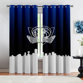 Dallas Basketball Mavericks Blackout Curtains Drapes For Window Treatment Set